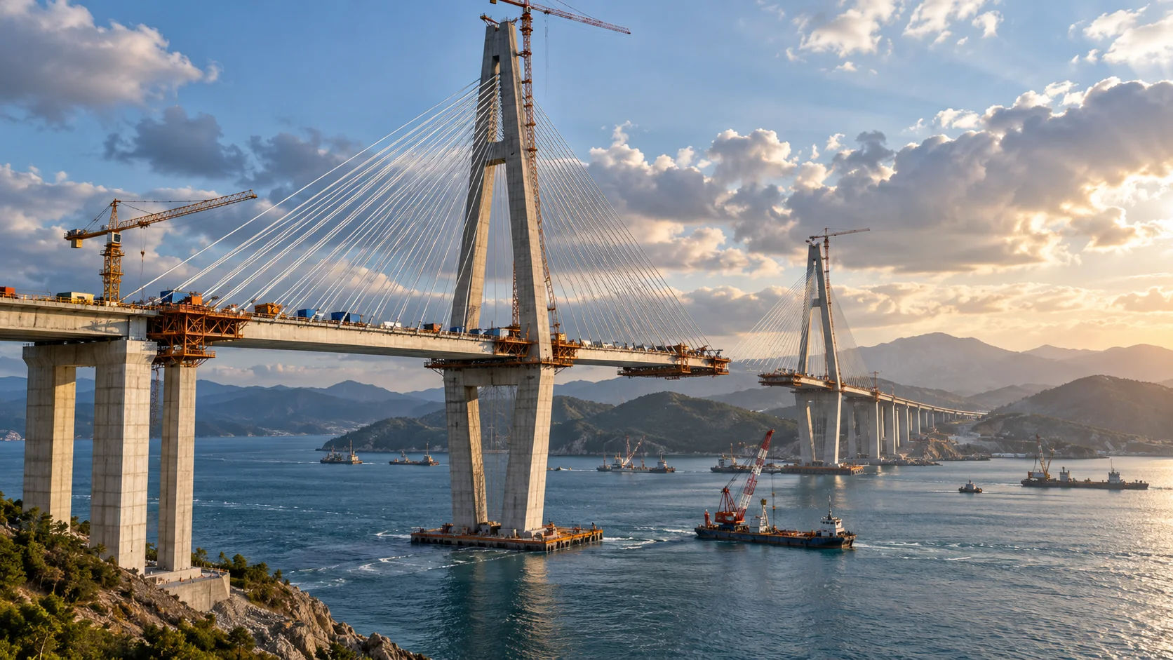 Agrega &uuml;retim sahası ve end&uuml;striyel tedarik